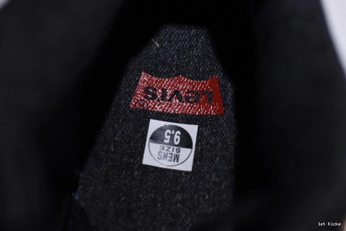 'black' x Jordan Air Levi's 4 BestValue 1062 AO2571- 0112